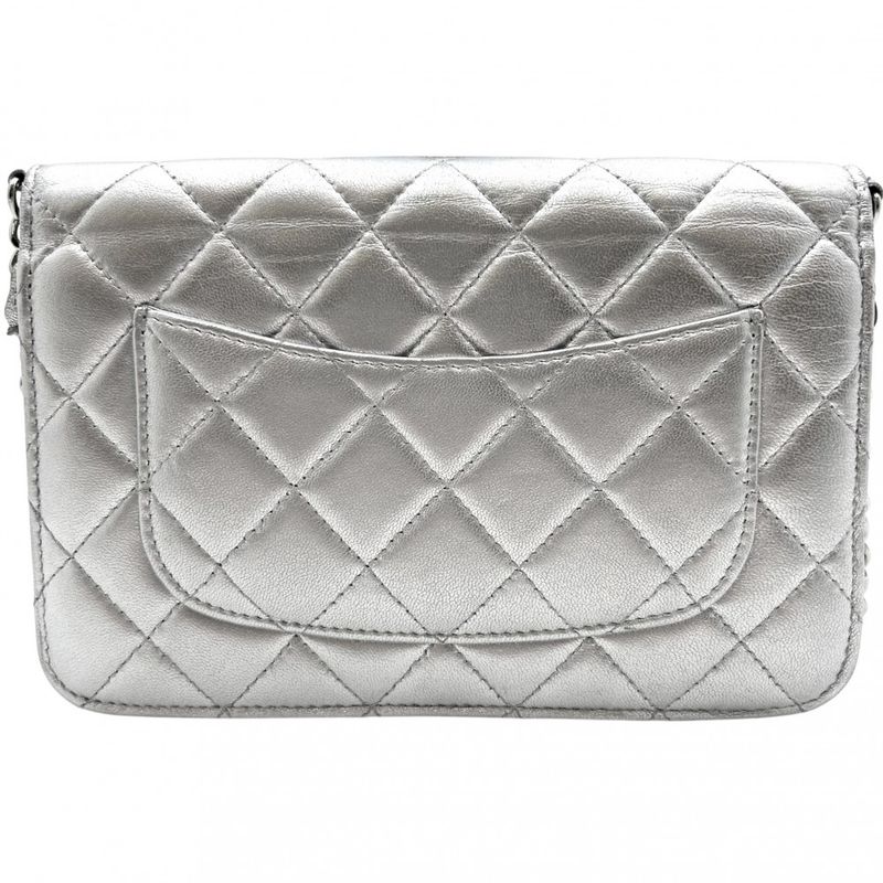 Chanel Matelasse Chain Wallet Mini Shoulder Bag with Coco Mark