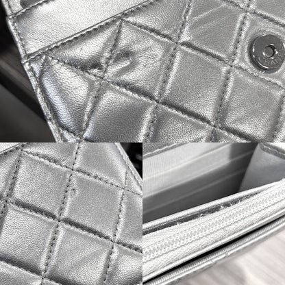 Chanel Matelasse Chain Wallet Mini Shoulder Bag with Coco Mark