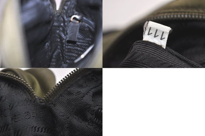 Prada Sports Prada Sports Nylon Shoulder Crossbody Bag Purse Khaki Green 4349n