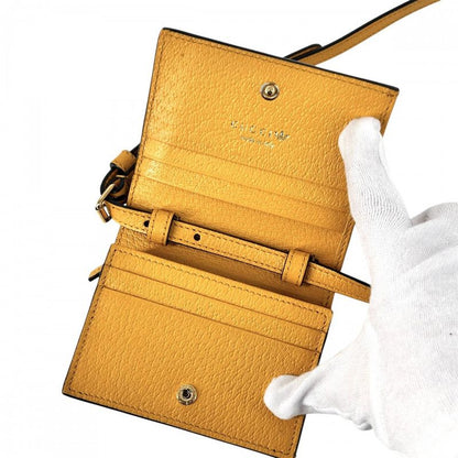 Gucci Bifold Wallet Women's Adidas Collaboration Horsebit Shoulder Wallet Snap