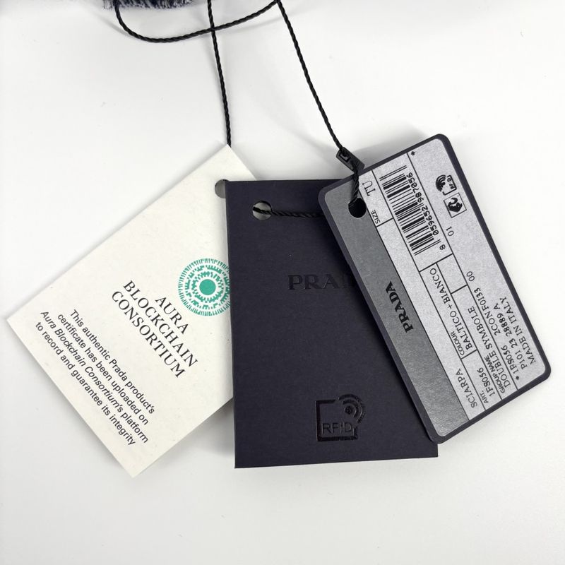 Prada Scarf Unisex Double Symbol Scarf Warmth Protection For Men Women Unisex