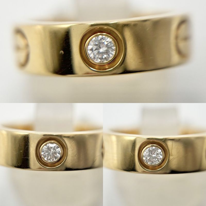 Cartier Rings Women's Love Ring 3P Jewelry Accessories 18k YG 750 Bis Cartier