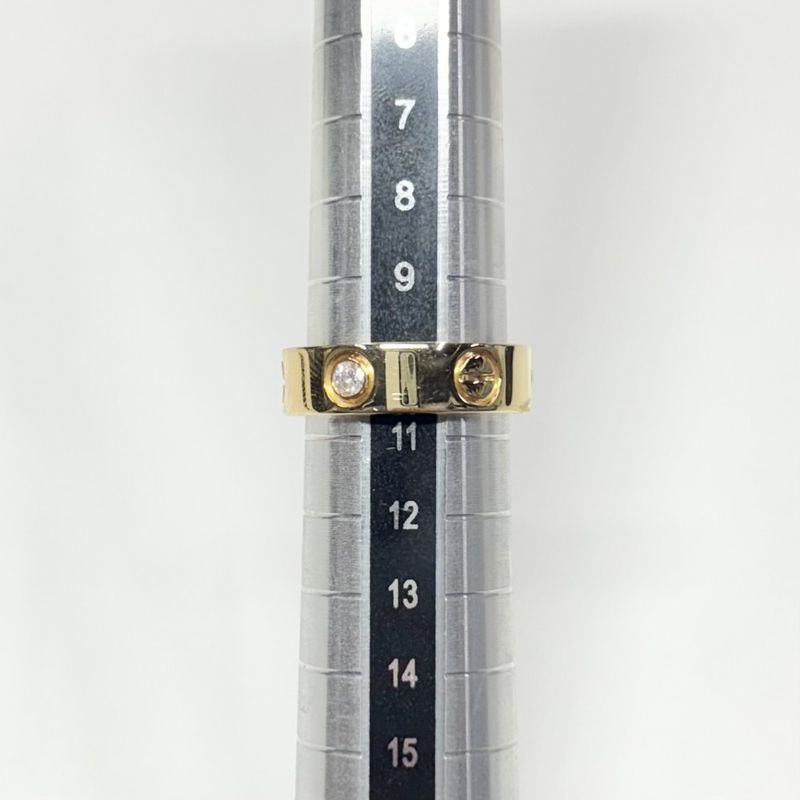 Cartier Rings Women's Love Ring 3P Jewelry Accessories 18k YG 750 Bis Cartier