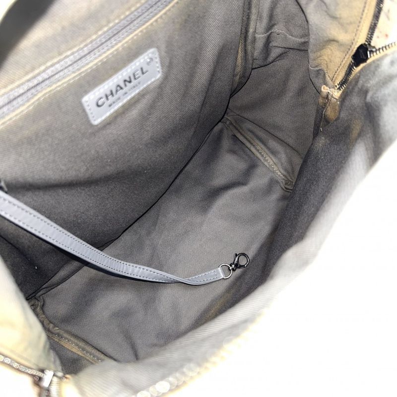 Chanel Backpack Women Paint Graffiti Backpack Act 2 Collection Coco Mark Coco