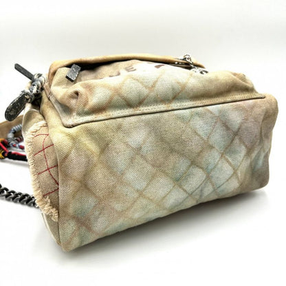 Chanel Backpack Women Paint Graffiti Backpack Act 2 Collection Coco Mark Coco
