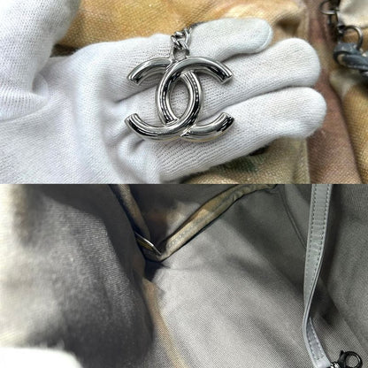 Chanel Backpack Women Paint Graffiti Backpack Act 2 Collection Coco Mark Coco