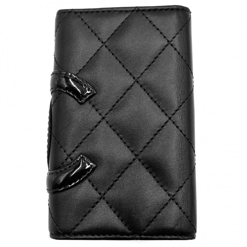Chanel Key Case Women's Cambon Line Coco Mark Coco Matelasse 6-stack Chanel