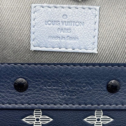 Louis Vuitton Clutch Bag Men's Monogram Shadow Pochette Togo Second Bag Pouch