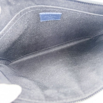 Louis Vuitton Clutch Bag Men's Monogram Shadow Pochette Togo Second Bag Pouch