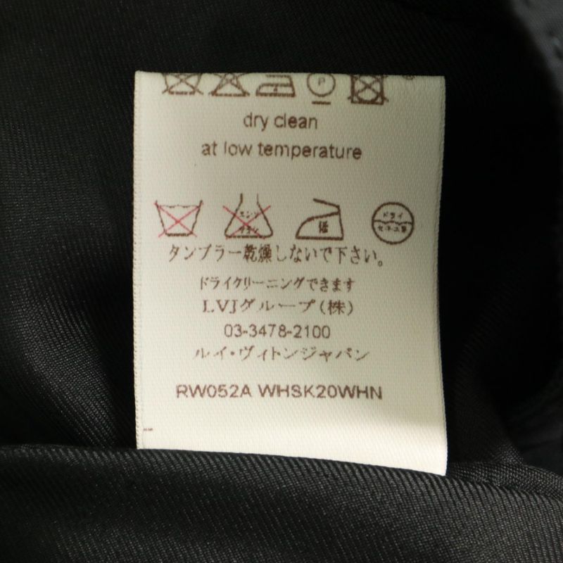 Louis Vuitton Skirt Women's Side Ribbon Tweed Bottoms Apparel Clothing Louis