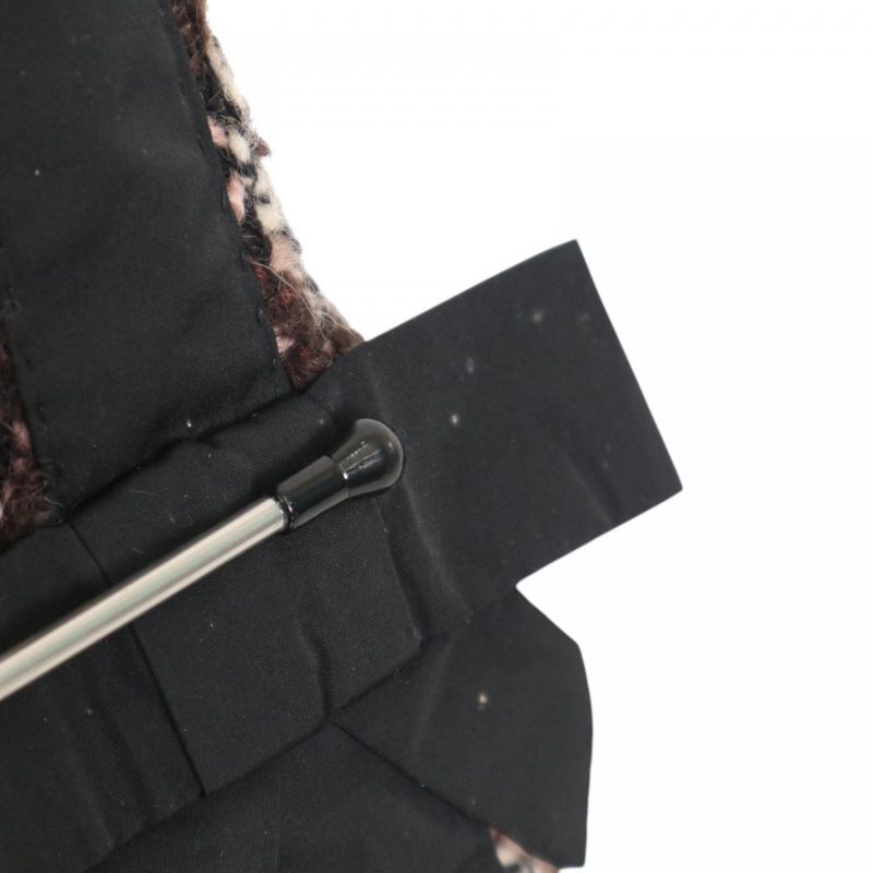 Louis Vuitton Skirt Women's Side Ribbon Tweed Bottoms Apparel Clothing Louis