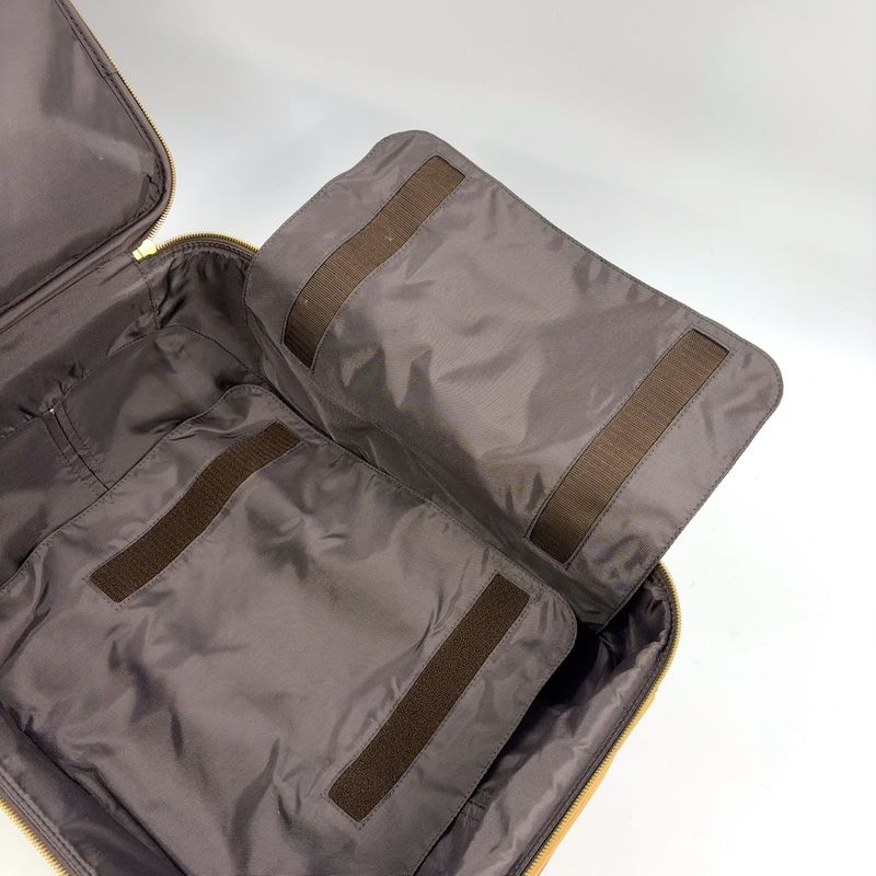 Louis Vuitton Pegase 45 Monogram Leather X PVC Brown Bag Gold M23293