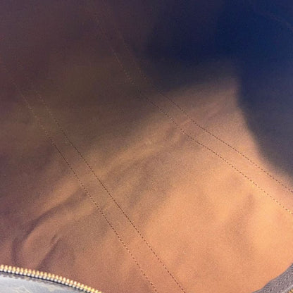 Louis Vuitton Keepall Bandoliere 55 Monogram Leather × PVC Brown Boston Bag