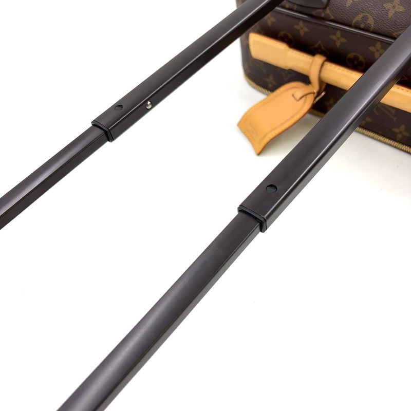 Louis Vuitton Pegase 45 Monogram Leather X PVC Brown Bag Gold M23293