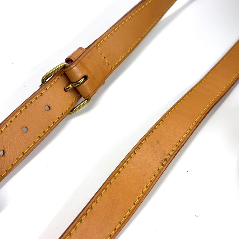 Louis Vuitton Keepall Bandoliere 60 Monogram Leather × PVC Brown Boston Bag