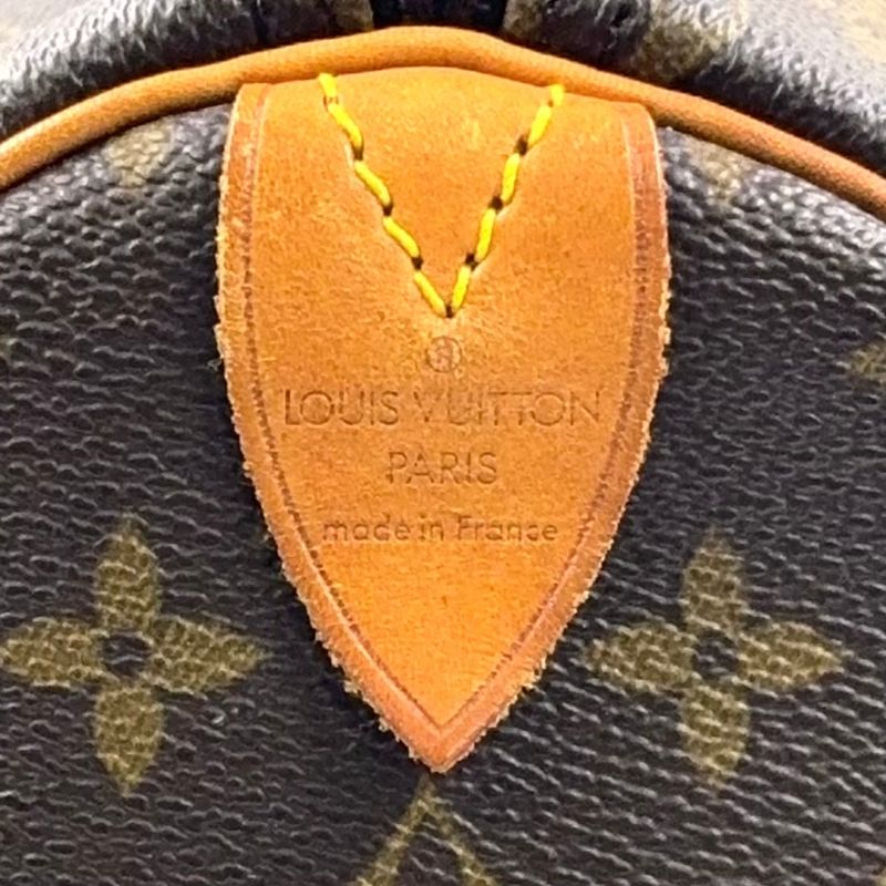 Louis Vuitton Keepall 55 Monogram Leather X PVC Brown Boston Bag Gold M41424