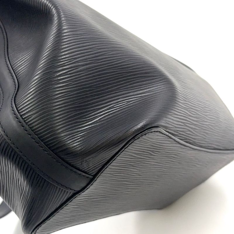 Louis Vuitton Mandara MM Epi Noir Black Leather Black Shoulder Bag Gold M58892