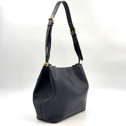 Louis Vuitton Mandara MM Epi Noir Black Leather Black Shoulder Bag Gold M58892