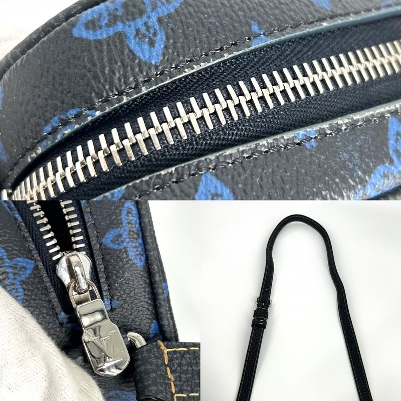 Louis Vuitton Shoulder Bag Men's Monogram Record Christopher Wearable Pochette