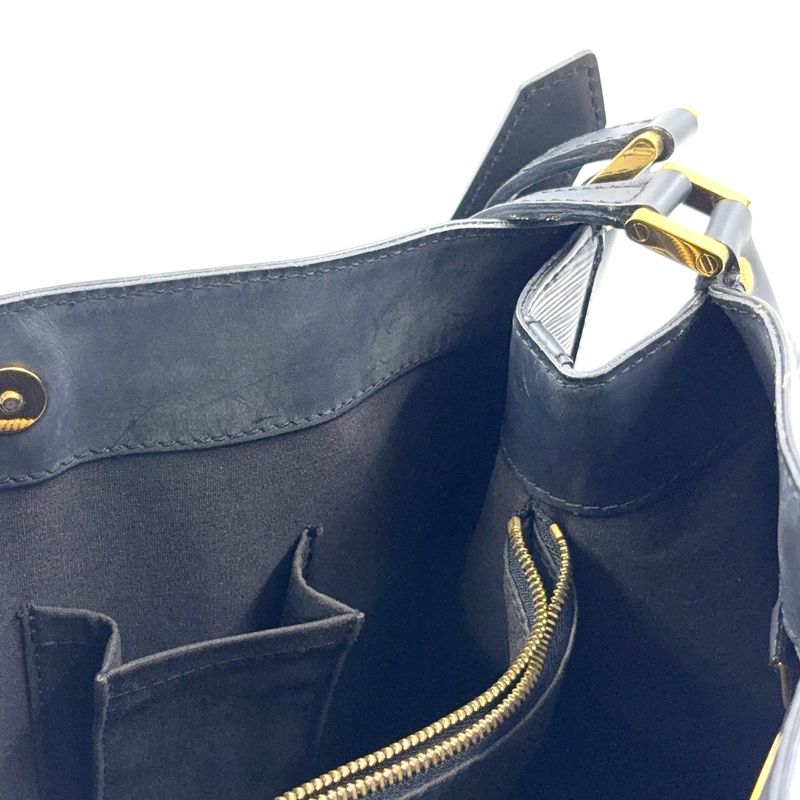 Louis Vuitton Mandara MM Epi Noir Black Leather Black Shoulder Bag Gold M58892