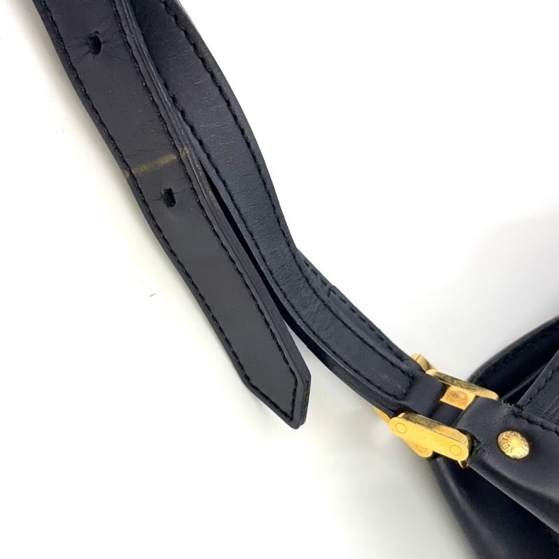 Louis Vuitton Mandara MM Epi Noir Black Leather Black Shoulder Bag Gold M58892