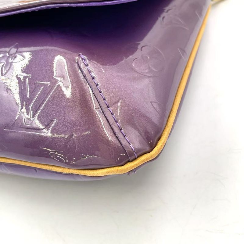 Louis Vuitton Thompson Street Monogram Vernis Monogram Vernis Viole Leather