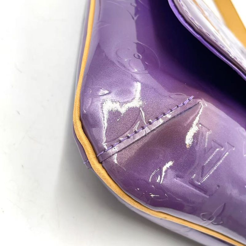 Louis Vuitton Thompson Street Monogram Vernis Monogram Vernis Viole Leather