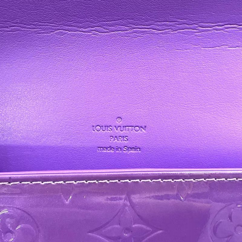 Louis Vuitton Thompson Street Monogram Vernis Monogram Vernis Viole Leather