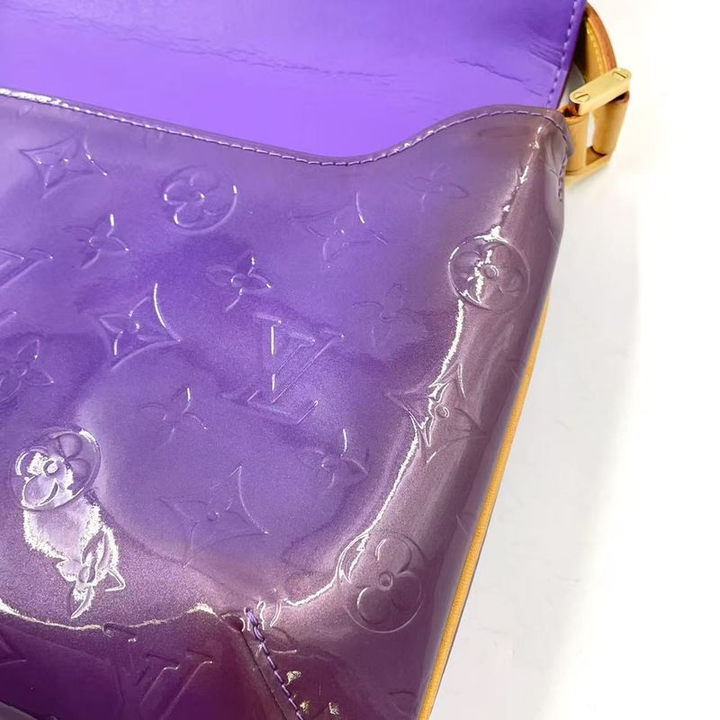 Louis Vuitton Thompson Street Monogram Vernis Monogram Vernis Viole Leather