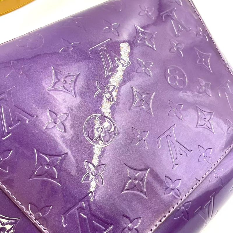 Louis Vuitton Thompson Street Monogram Vernis Monogram Vernis Viole Leather