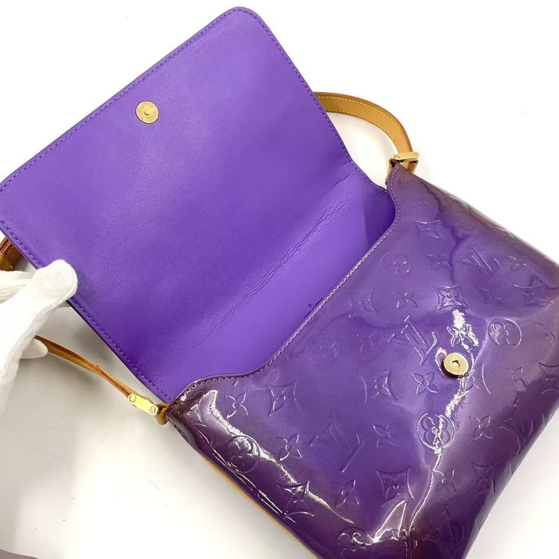Louis Vuitton Thompson Street Monogram Vernis Monogram Vernis Viole Leather