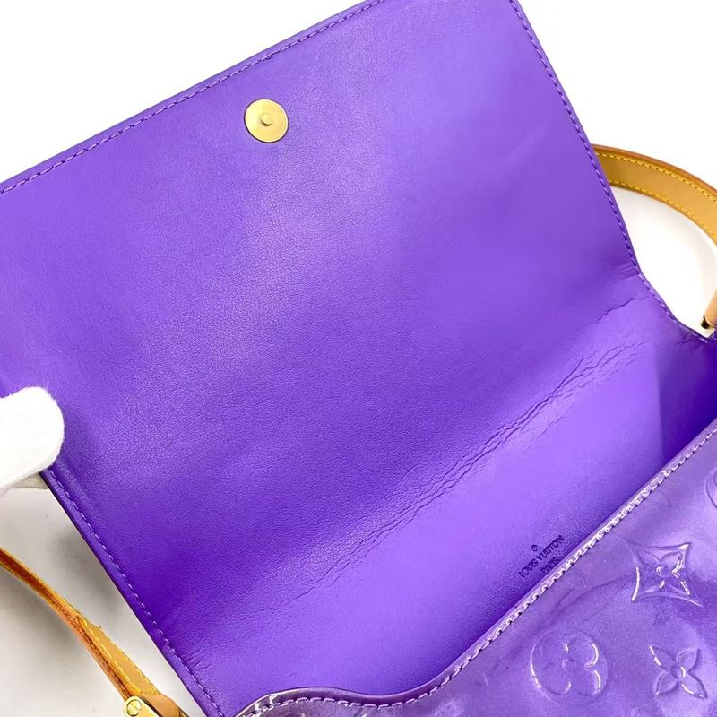Louis Vuitton Thompson Street Monogram Vernis Monogram Vernis Viole Leather