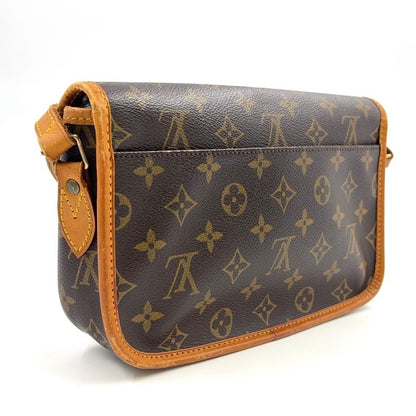 Louis Vuitton Givesières PM Monogram Leather × PVC Brown Shoulder Bag M42248