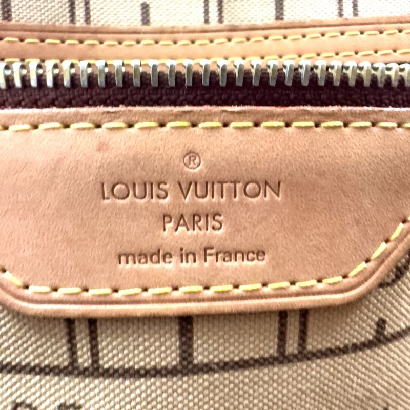 Louis Vuitton Neverfull PM Monogram Leather × PVC Brown Tote Bag Gold M40155