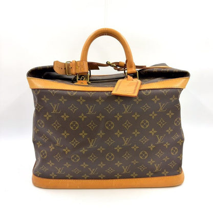 Louis Vuitton Cruiser Bag 40 Monogram Leather × PVC Brown Boston Bag Gold M41139