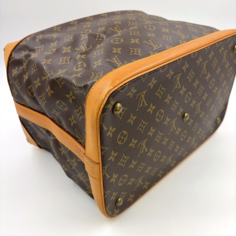 Louis Vuitton Cruiser Bag 40 Monogram Leather × PVC Brown Boston Bag Gold M41139