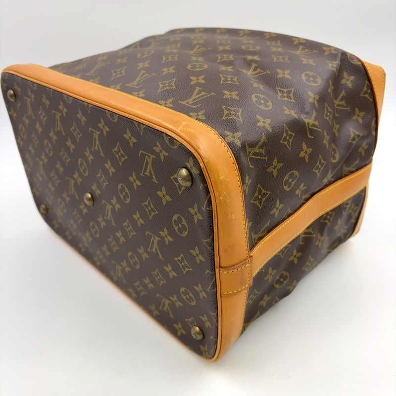 Louis Vuitton Cruiser Bag 40 Monogram Leather × PVC Brown Boston Bag Gold M41139