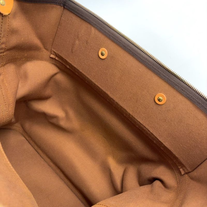 Louis Vuitton Cruiser Bag 40 Monogram Leather × PVC Brown Boston Bag Gold M41139