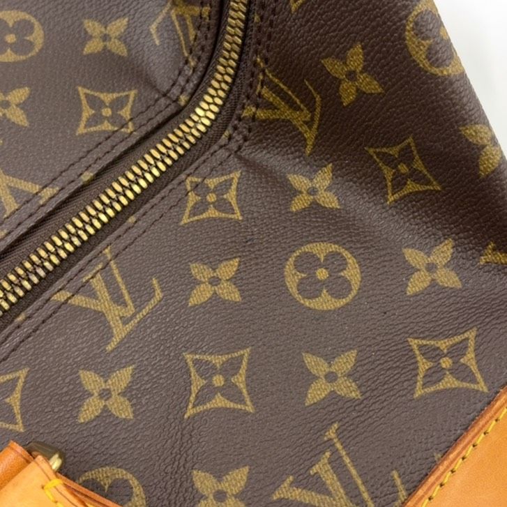 Louis Vuitton Cruiser Bag 40 Monogram Leather × PVC Brown Boston Bag Gold M41139