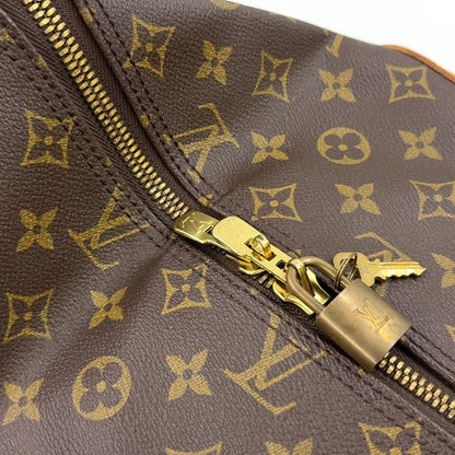 Louis Vuitton Cruiser Bag 40 Monogram Leather × PVC Brown Boston Bag Gold M41139
