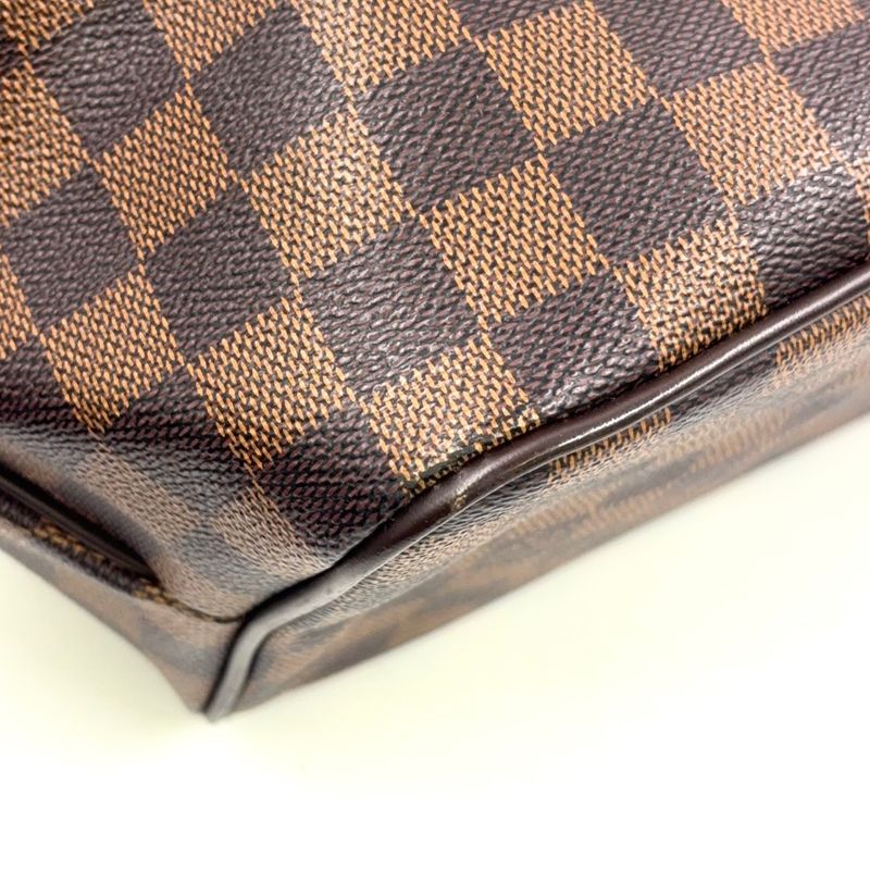 Louis Vuitton Westminster PM Damier Ebene Damier Ebene Leather × PVC Brown Tote