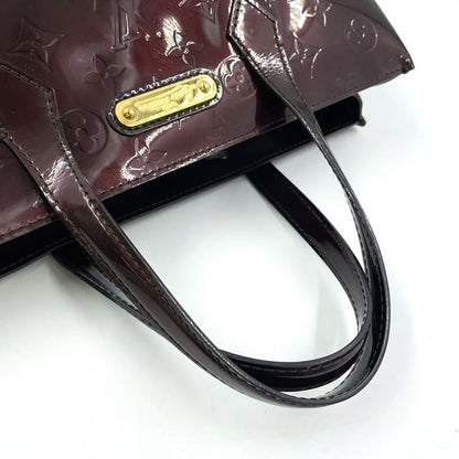 Louis Vuitton Wilshire PM Monogram Vernis Monogram Vernis Amarante Enamel Dark