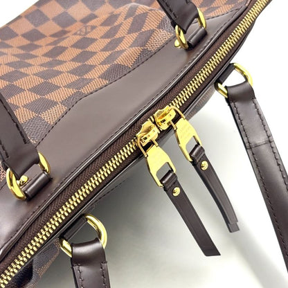 Louis Vuitton Westminster PM Damier Ebene Damier Ebene Leather × PVC Brown Tote