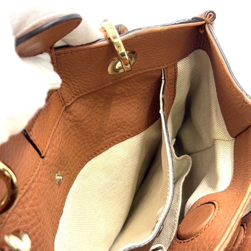 Gucci Bamboo Shopper Small Leather Dusty Pink Handbag Gold 336032