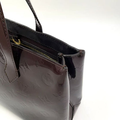 Louis Vuitton Wilshire PM Monogram Vernis Monogram Vernis Amarante Enamel Dark