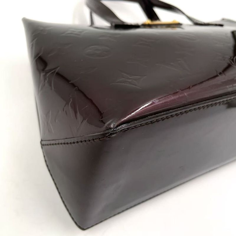 Louis Vuitton Wilshire PM Monogram Vernis Monogram Vernis Amarante Enamel Dark