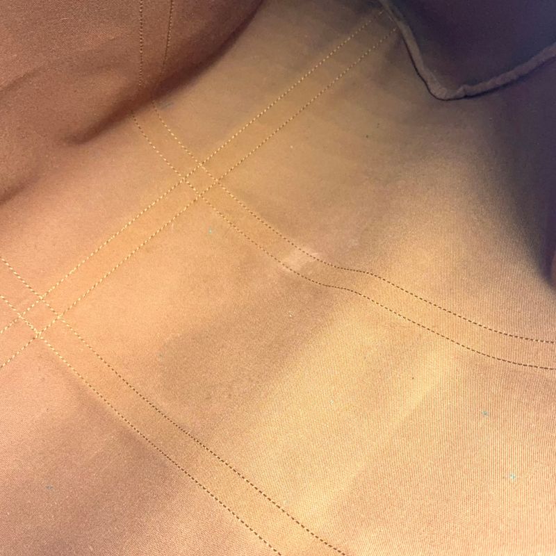 Louis Vuitton Flannery 50 Monogram Leather × PVC Brown Shoulder Bag Gold M51116