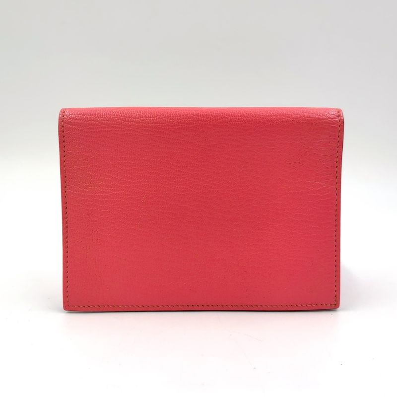 Hermes Agenda T Engraved Leather Orange And Pink Notebook Cabas - Silver