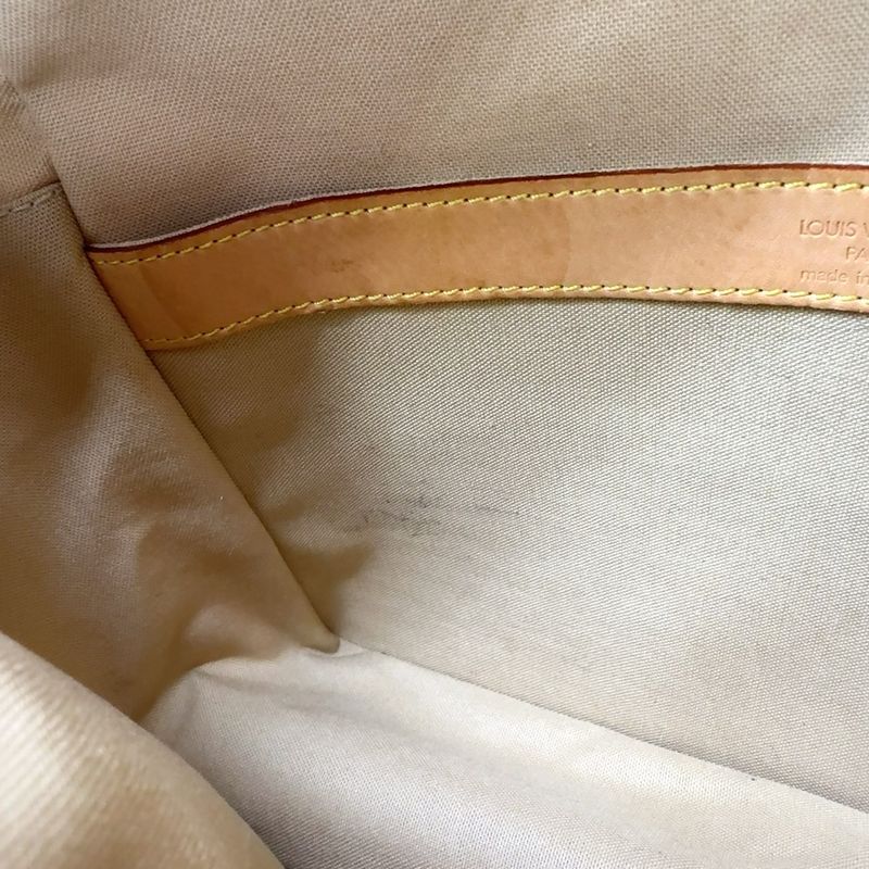 Louis Vuitton Naviglio Damier Azure Damier Azure Leather × PVC White Shoulder