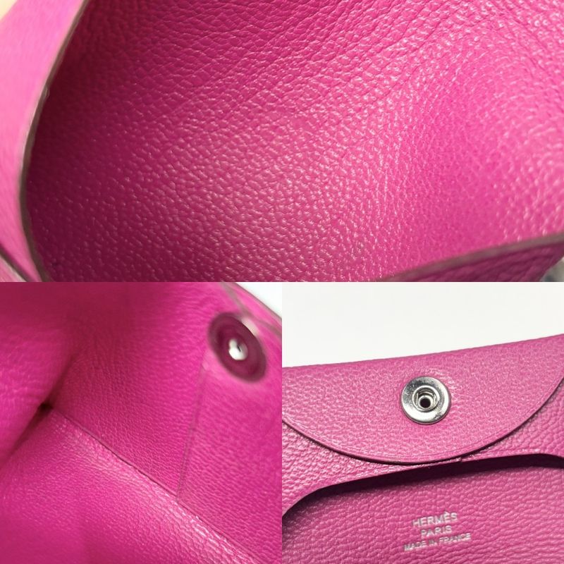 Hermes Coin Case Bastia Square Purse Wallet Small Item